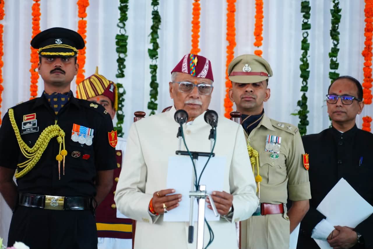 उत्तराखंड को मिले नए राज्यपाल: डॉ. ढाल सिंह बिसेन ने ली शपथ, मुख्यमंत्री धामी की मौजूदगी में संभाला संवैधानिक पद